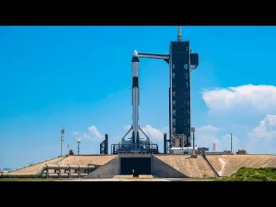 SebastianDosiadlgo - Za dwie minuty start załogowego Dragon Crew z misją SpaceX Ax-2 ...