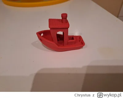 Chrystus - Moje pierwsze benchy zrobione. Ale nie wygląda to zbyt równo, jakby osie x...