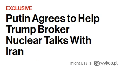 michal818 - Ale pajac, przecież Obama i Biden nie potrzebowali Putina, żeby wynegocjo...