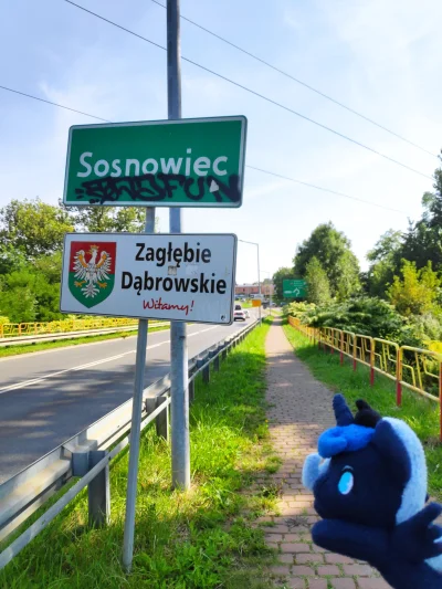 karoryfer - @EmirKomunyBananowej Specjalnie dla Ciebie dowód, że byliśmy w Sosnowcu (...