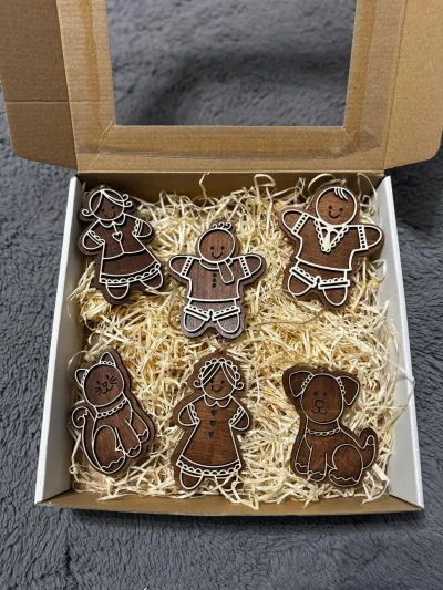 Clickbaito - A takie ciasteczkowe ludziki wycinałem laserem w zeszłym roku. Pora przy...