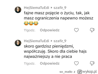 se_mallo - no po prostu hit xd gargulec rzucający tekstem że ktoś nie ma pojęcia o ży...