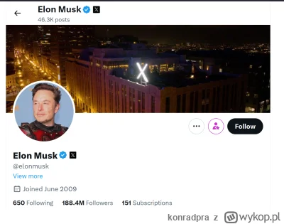 konradpra - #elonmusk #X #musk #USA #media #twitter #media #wyboryusa

Muszę przyznać...