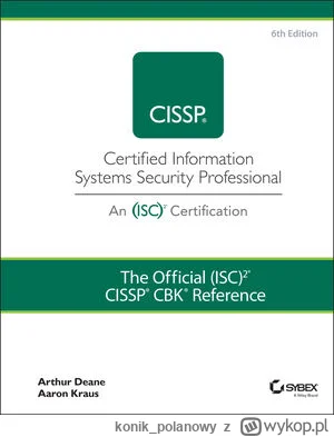 konik_polanowy - 194 + 1 = 195

Tytuł: The Official (ISC)² CISSP CBK Reference
Autor:...