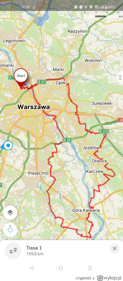 criginold - Zapisałem się na pierwszy w życiu wyścig rowerowy. Mam już ślad gpx i wgr...