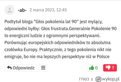 77023 - Normictwo to jest jednak niereformowalne, można im rzucić danymi w pysk, a ci...