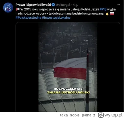 takasobiejedna - Przecież ustrój Polski się zmienia w dyktaturę wiec o jakich wyborac...