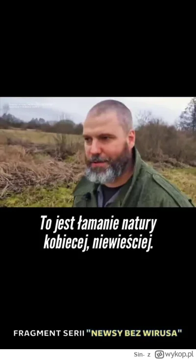 Sin- - Myślę, że Konfederatów nie ruszy tekst o kobietach bo ich akurat nienawidzą i ...