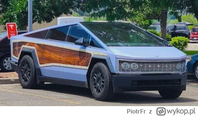 PiotrFr - Cybertruck w stylu retro 

#tesla