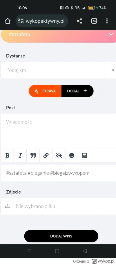 Grzegiii - @SzmaragdowySmok chodzi Ci o tagi? Ja dodaję ja na screenie ale jak dasz w...