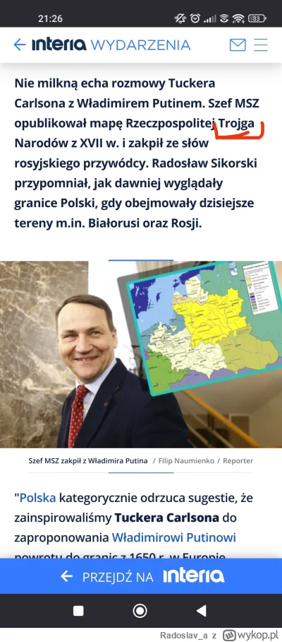 Radoslav_a - Co tu się odjaniepawla??
 Już się zmienia historię???
To jeszcze Polska?...