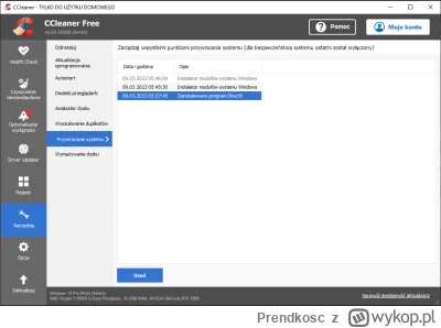 Prendkosc - Siemka, wie ktos moze jak przywrocic kopie zapasowa systemu Windows 10? 
...