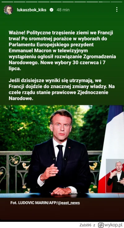 Zabi96 - Wszyscy o wyborach w Polsce ale inba to jest dopiero we Francji ( ͡º ͜ʖ͡º)

...
