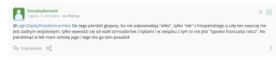 LoginZajetyPrzezKomornika - Smokowski się skorygował, jakby przeczytał komentarz Mirk...