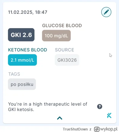 TrueShutDown - @krucjan: @olito @Inozythol @ImNemezis 

Dzisiaj przyszedl keto-mojo, ...