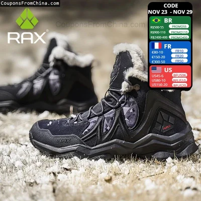 n____S - ❗ RAX Waterproof Hiking Shoes
〽️ Cena: 44.45 USD (dotąd najniższa w historii...