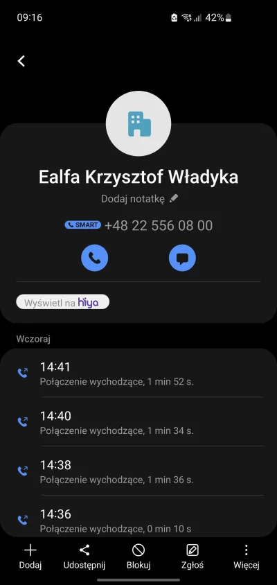 200stuwa - Nr do UOKiK u . Dziwne jest ze fon pokazuje to