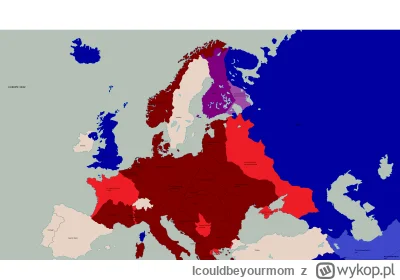 Icouldbeyourmom - @shaki24: Polska w 1942 roku nie istniała. Wrzucam ci mapę Europy z...