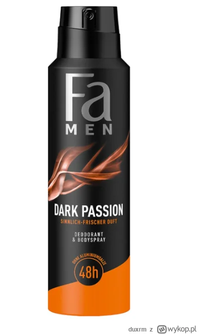 duxrm - Wysyłka z magazynu: PL
Fa Men Dark Passion dezodorant
Cena z VAT: 7,12 Zł
Lin...