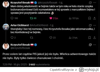 CipakKrulRzycia - #polityka #konfederacja #lewica #swieta #bekazpisu
Cuda w sejmie. P...