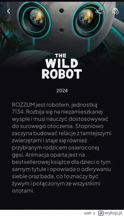 adi0 - @Marooby wgraj wtyczkę TMDB i ustaw w niej język polski, będziesz miał opisy p...