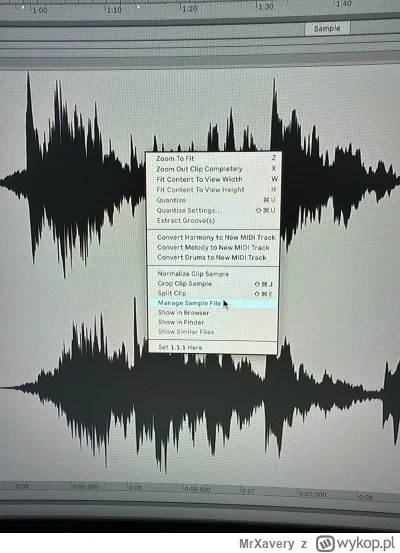 MrXavery - @mamniciwszystko kliknij prawym na samola i tam masz coś takiego jak sampl...