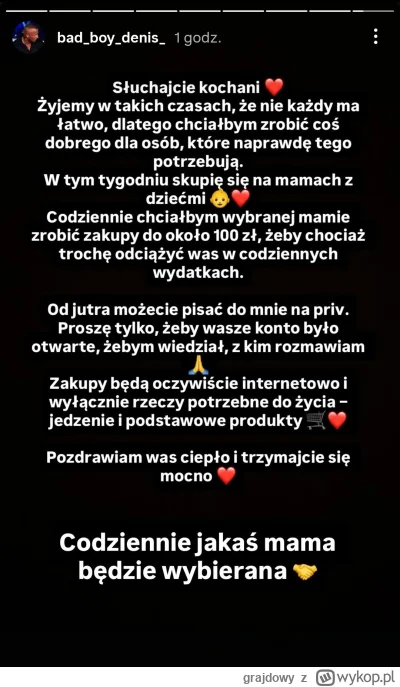 grajdowy - Zgłaszamy Beatris do programu pomocowego 

#famemma