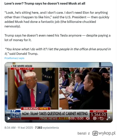 banzi - It's over dla chłopa. Tak właśnie kończą pożyteczni idioci moi drodzy. 

http...