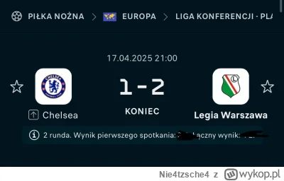 Nie4tzsche4 - Legia Warszawa mentalnym zwycięzcą Ligi Konferencji!!!

#mecz #pilkanoz...