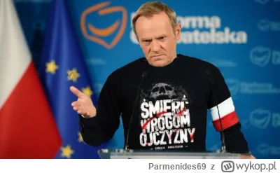 Parmenides69 - Donald "Ein Volk" Tusk przemawiający do swoich bojówek, koloryzowane

...