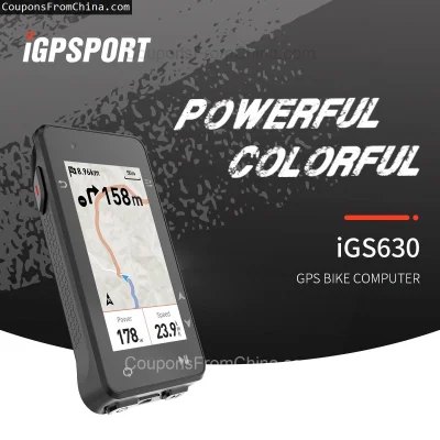 n____S - ❗ iGPSPORT iGS630 Bike Computer
〽️ Cena: 175.05 USD (dotąd najniższa w histo...