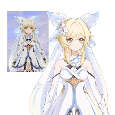 zabolek - #randomanimeshit #genshinimpact #lumine #anime