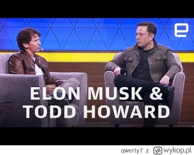 qwerty7 - Na tym footage widać, jak legendarny dyrektor Bethesdy jest spięty i przyjm...