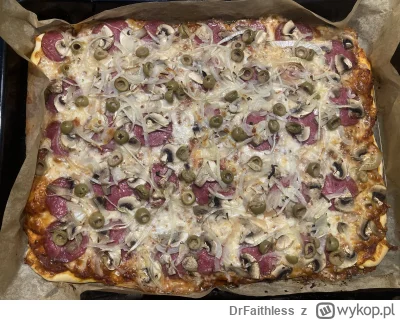 DrFaithless - #pizza #gotujzwykopem #gotowanie #jedzenie #kuchnia Pizka z rana jak śm...