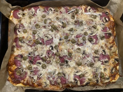 DrFaithless - #pizza #gotujzwykopem #gotowanie #jedzenie #kuchnia Pizka z rana jak śm...