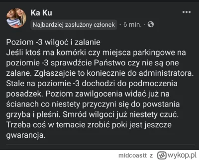 midcoastt - hanza tower wita. Mieszkańcy niech się cieszą, że na razie wilgoć jest ty...