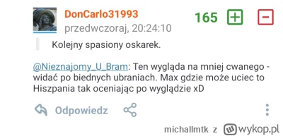 michallmtk - @DonCarlo31993 j--------i przewidział ( ͡º ͜ʖ͡º)