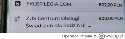 Operator_imadla - 800+ wpłynęło także można iść na zakupy