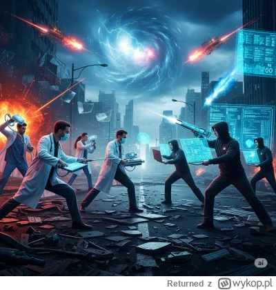 Returned - #medycyna #programista15k #aislop
Wincyyyyyyj! Nie spać, tu trwa wojna!