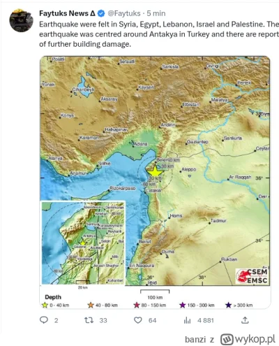 banzi - Zawalone budynki w rejonie Hatay