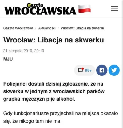 RidgeForrester - @WuGie człowieku przecież gazeta wrocławska od wielu lat tworzy najl...