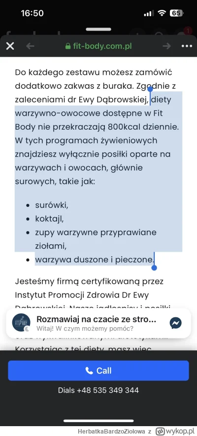 HerbatkaBardzoZiolowa - Ostatnio na fejsie wyświetliła mi się reklama cateringu oferu...