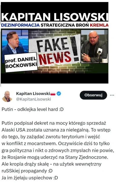 JPRW - Ciekawe ile programów nt. dezinformacji musi nagrać statystyczny polski osinto...