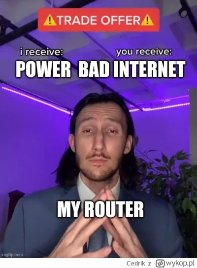 Cedrik - Powiedzcie mi, jak bardzo kijowa (albo właśnie nie) jest sieć symetryczna 20...