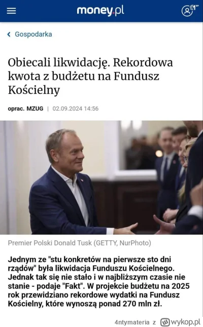 4ntymateria - Donald Tusk - katechon, obrońca tradycyjnych wartości. 

#polityka #bek...