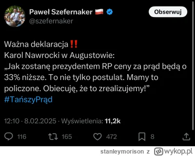 stanleymorison - Wychodzi na to, że Duda dysponuje aktualnie możliwością obniżenia ce...
