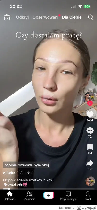 komarek - Ja wiem że laski się malują… niektóre mocno ale kurde za to powinien być ja...