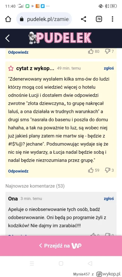 Mynia457 - #hotelparadise @kipman1: Twój post jest już na Pudelku