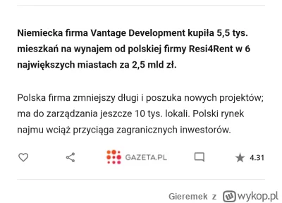 Gieremek - Kataster, tu i teraz.

#nieruchomosci #polityka