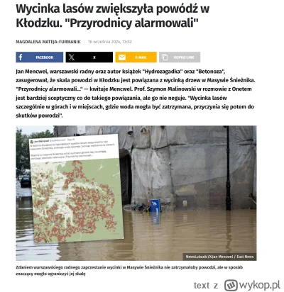 text - >Wzrok tęskniący za rozumem.
@bluehead: 
Ale wiecie, że powódź powstała dużo w...